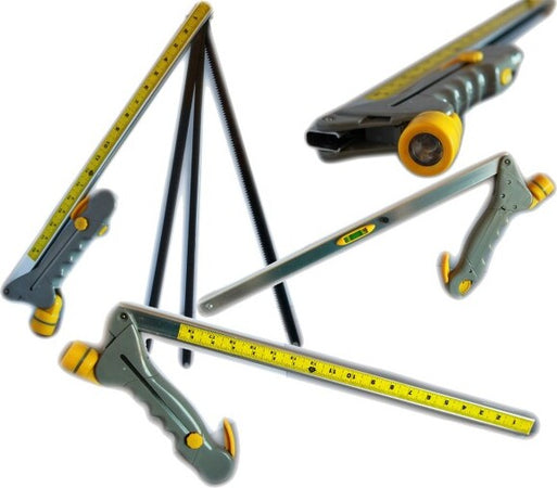 Utensile Multifunzionale 7 In 1 Livella Bolla Metro Seghetto 3 Lame Torcia A Led Fai da te/Utensili elettrici e a mano/Strumenti di misura e layout/Livelle/Livelle a bolla Trade Shop italia - Napoli, Commerciovirtuoso.it