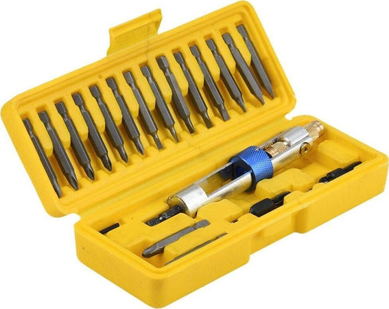 Utensile Per Trapano Avvitatore Reversibile Kit 20 Inserti Halftime Drill Driver Fai da te/Utensili elettrici e a mano/Accessori per utensili elettrici/Accessori per trapani/Mandrini Trade Shop italia - Napoli, Commerciovirtuoso.it