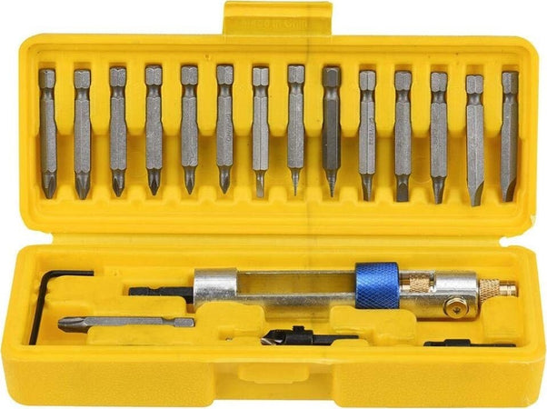 Utensile Per Trapano Avvitatore Reversibile Kit 20 Inserti Halftime Drill Driver Fai da te/Utensili elettrici e a mano/Accessori per utensili elettrici/Accessori per trapani/Mandrini Trade Shop italia - Napoli, Commerciovirtuoso.it