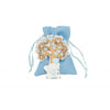 Sacchetto Nascita Bimbo con scatolina legno e gessetto elefante Cotone Harmony