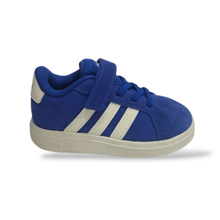 Sneakers bambino Adidas Grand Court blue bianco sportive