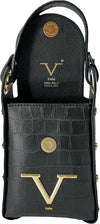 V-Italia-Versace-Borsa-Donna-Leather-Bag-Nera-Oro-Mini-Bag