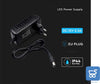 V-TAC Alimentatore 12V 30W 2,5A per Telecamere Strisce LED Modem 12V Input AC 100-240V 50/60Hz spine EU Spinotto 5,5x2,1mm