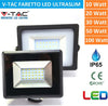 V-TAC FARO FARETTO LED SMD 10W 20W 30W 50W 100W SLIM DA ESTERNO IP65 COLORE NERO Illuminazione/Illuminazione per esterni/Proiettori Trade Shop italia - Napoli, Commerciovirtuoso.it