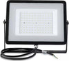 V-tac Faro Faretto Led Smd 10w 20w 30w 50w 100w Slim Da Esterno Ip65 Colore Nero Illuminazione/Illuminazione per esterni/Proiettori Trade Shop italia - Napoli, Commerciovirtuoso.it