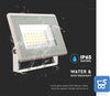 V-Tac Faro Proiettore LED SMD 20W Ultra Sottile Esterno Colore Bianco Naturale 4000K VT-4924