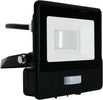 V-TAC-PRO-Faro-LED-Chip-Samsung-10W-con-Sensore-PIR-Cavo-1m-Colore-Nero-Luce-Bianca-Fredda-6500K-IP65