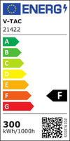 V-TAC-PRO-Faro-LED-SMD-Chip-Samsung-300W-Colore-Nero-4000K-IP65-SKU-21422
