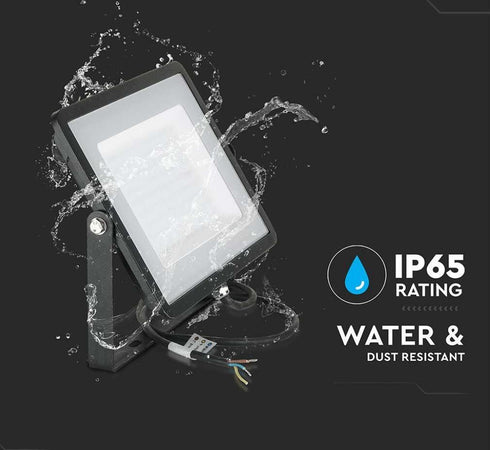 V-TAC-PRO-Faro-LED-SMD-Chip-Samsung-300W-Colore-Nero-4000K-IP65-SKU-21422