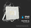 V-TAC-PRO-Faro-LED-SMD-Chip-Samsung-50W-120LM/W-Colore-Bianco-4000K-IP65-SKU-762-VT-56-W