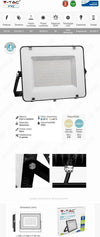 V-TAC PRO VT-200 FARO LED SMD 200W ULTRASOTTILE CHIP SAMSUNG DA ESTERNO COLORE nero 16000 lm IP65 Luce Bianca Naturale e Fredda Illuminazione/Illuminazione per esterni/Proiettori Zencoccostore - Formia, Commerciovirtuoso.it