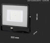 V-TAC PRO VT-50 FARO LED SMD 50W ULTRASOTTILE CHIP SAMSUNG DA ESTERNO COLORE NERO 4000 lm IP65 - SKU 406 / 407 / 408 Illuminazione/Illuminazione per esterni/Proiettori Zencoccostore - Formia, Commerciovirtuoso.it