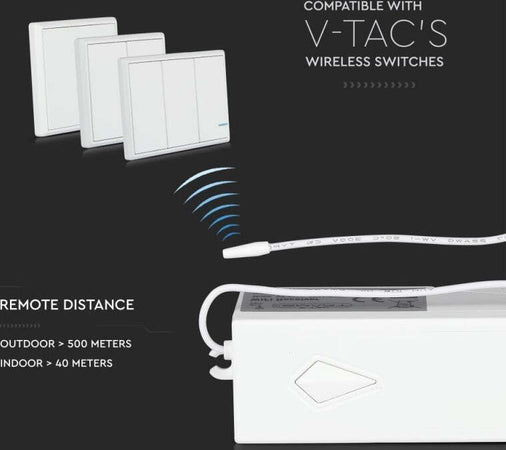 V-TAC SMART HOME VT-5130 Ricevitore WiFi compatibile con Amazon Alexa e Google Home - SKU 8459 Fai da te/Materiale elettrico/Prese elettriche ed accessori/Spine intelligenti e telecomandate Zencoccostore - Formia, Commerciovirtuoso.it