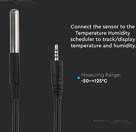 V-TAC SMART HOME VT-5147 Sonda di Temperatura Impermeabile Compatibile ad Amazon Alexa Google Home e Nest - SKU 8469 Fai da te/Materiale elettrico/Prese elettriche ed accessori/Spine intelligenti e telecomandate Zencoccostore - Formia, Commerciovirtuoso.it