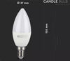 V-TAC SMART VT-5114 LAMPADINA LED WI-FI E14 4,5W CANDELA RGB+W 4IN1 DIMMERABILE - SKU 2754 Illuminazione/Lampadine/Lampadine a LED Zencoccostore - Formia, Commerciovirtuoso.it