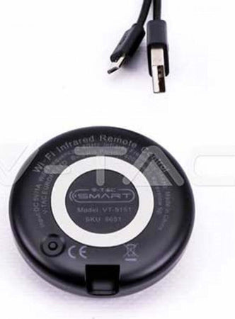 V-TAC SMART VT-5151 UNIVERSAL IR REMOTE COMPATIBILE CON AMAZON ALEXA E GOOGLE HOME- SKU 8651 Fai da te/Materiale elettrico/Prese elettriche ed accessori/Spine intelligenti e telecomandate Zencoccostore - Formia, Commerciovirtuoso.it