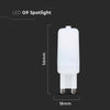 V-TAC VT-11033 LAMPADINA LED G9 2.2W TUBOLARE SPOTLIGHT SMD CHIP SAMSUNG - SKU 20478 / 20479 Illuminazione/Lampadine/Lampadine a LED Zencoccostore - Formia, Commerciovirtuoso.it