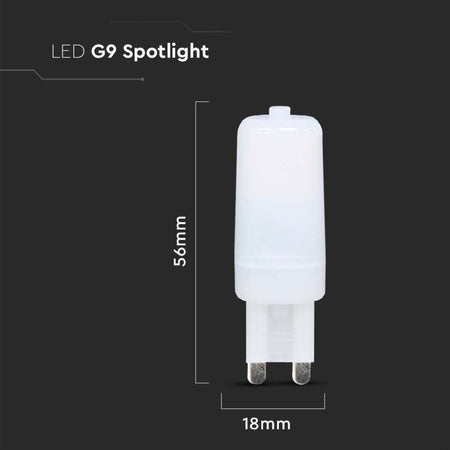 V-TAC VT-11033 LAMPADINA LED G9 2.2W TUBOLARE SPOTLIGHT SMD CHIP SAMSUNG - SKU 20478 / 20479 Illuminazione/Lampadine/Lampadine a LED Zencoccostore - Formia, Commerciovirtuoso.it