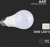 V-TAC VT-2099 LAMPADINA LED E27 8.5W BULB A60 GOCCIA SMD - SKU 217260 / 217261 / 217262 Illuminazione/Lampadine/Lampadine a LED Zencoccostore - Formia, Commerciovirtuoso.it