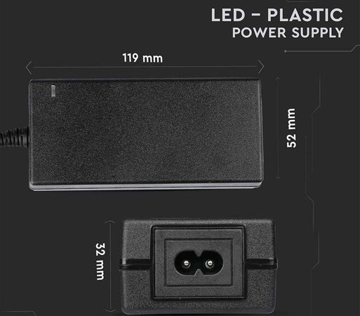 V-TAC VT-23043 ALIMENTATORE 42W 3.5A 12V PLUG&PLAY CON JACK 2.1 IP44 - SKU 3249 Commercio Industria e Scienza/Impianti elettrici/Cablaggio e collegamenti/Alimentazione elettrica industriale Zencoccostore - Formia, Commerciovirtuoso.it