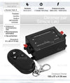 V-TAC VT-2402 Controller per Strip LED 12v e 24v Dimmerabile con Telecomando 3 Tasti (Max 96W)- SKU 3300 Illuminazione/Illuminazione per interni/Illuminazione speciale/Nastri LED Zencoccostore - Formia, Commerciovirtuoso.it