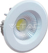 V-TAC VT-2610 FARETTO LED DA INCASSO ROTONDO 10W COB  730 Lm - SKU 1102 / 1101 / 1100 Illuminazione/Illuminazione per interni/Luci da incasso Zencoccostore - Formia, Commerciovirtuoso.it