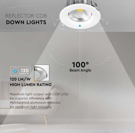 V-TAC VT-26451 LAMPADINA LED GX53 40W FARETTO COB DOWNLIGHT 120LM/W - SKU 211279 / 211280 Illuminazione/Illuminazione per interni/Luci da incasso Zencoccostore - Formia, Commerciovirtuoso.it