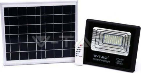 V-TAC VT-40W FARO LED 16W A BATTERIA CON PANNELLO SOLARE E TELECOMANDO Luce Bianco Fredda / Naturale Illuminazione/Illuminazione per esterni/Proiettori Zencoccostore - Formia, Commerciovirtuoso.it