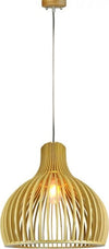 V-TAC VT-4453 Lampadario LED in Legno a Sospensione con Portalampada E27 Paralume a Imbuto SKU 40551 Illuminazione/Illuminazione per interni/Lampadari lampade a sospensione e plafoniere/Lampadari Zencoccostore - Formia, Commerciovirtuoso.it