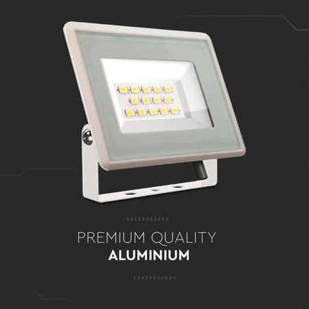 V-TAC VT-4914 FARO LED FLOODLIGHT 10W SMD SLIM IP65 BIANCO 75 lm/W - SKU 6730 / 6731 / 6732 Illuminazione/Illuminazione per esterni/Proiettori Zencoccostore - Formia, Commerciovirtuoso.it