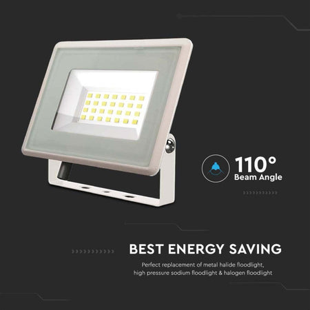 V-TAC VT-4924 FARO LED FLOODLIGHT 20W SMD IP65 COLORE BIANCO 1650 lm - SKU 6740 / 6741 / 6742 Illuminazione/Illuminazione per esterni/Proiettori Zencoccostore - Formia, Commerciovirtuoso.it