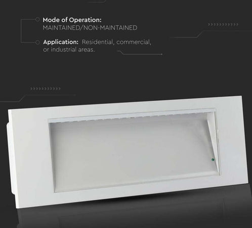 V-TAC VT-511S LAMPADA LED D'EMERGENZA ANTI BLACK OUT CHIP SAMSUNG DA INTERNO - SKU 899 Illuminazione/Illuminazione per interni/Illuminazione speciale/Luci notturne Zencoccostore - Formia, Commerciovirtuoso.it