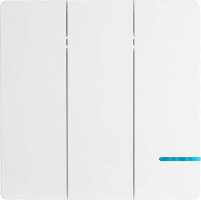 V-TAC VT-5133 Interruttore Wireless a Triplo Tasto con Sensore Colore Bianco IP54 - SKU 8462 Fai da te/Materiale elettrico/Interruttori e dimmer/Dimmer Zencoccostore - Formia, Commerciovirtuoso.it