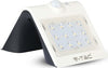 V-TAC VT-767-2 LAMPADA BIANCA DA MURO LED 1,5W CON PANNELLO SOLARE E SENSORE - SKU 8276 Illuminazione/Illuminazione per esterni/Lampade da parete Zencoccostore - Formia, Commerciovirtuoso.it