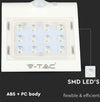 V-TAC VT-767-2 LAMPADA BIANCA DA MURO LED 1,5W CON PANNELLO SOLARE E SENSORE - SKU 8276 Illuminazione/Illuminazione per esterni/Lampade da parete Zencoccostore - Formia, Commerciovirtuoso.it