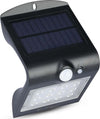 V-TAC VT-767-2 LAMPADA NERO DA MURO LED 1,5W CON PANNELLO SOLARE E SENSORE - SKU 8277-2 Illuminazione/Illuminazione per esterni/Lampade da parete Zencoccostore - Formia, Commerciovirtuoso.it