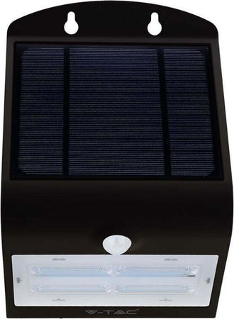 V-TAC VT-768 LAMPADA DA MURO LED 3W CON PANNELLO SOLARE E SENSORE CREPUSCOLARE E MOVIMENTO - SKU 7528 Illuminazione/Illuminazione per esterni/Lampade da parete Zencoccostore - Formia, Commerciovirtuoso.it