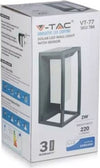 V-TAC VT-77 LAMPADA LED DA MURO GRIGIO 2W CON PANNELLO SOLARE SENSORE CREPUSCOLARE CHIP SAMSUNG 220lm IP65 LUCE 3000K Illuminazione/Lampadine/Lampadine a LED Zencoccostore - Formia, Commerciovirtuoso.it