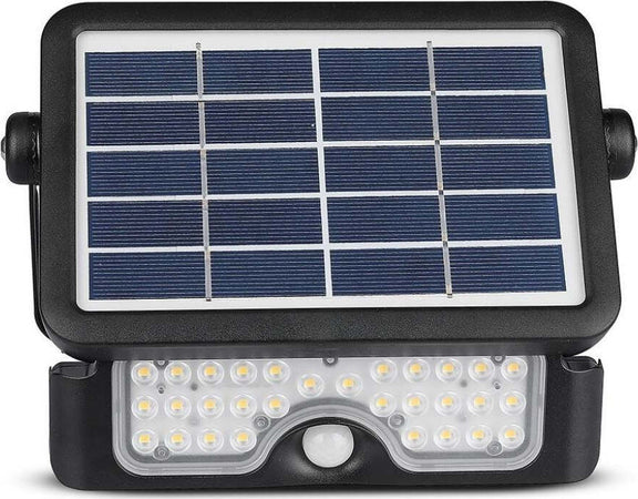 V-TAC-VT-777-5-LAMPADA-DA-MURO-LED-5W-CON-PANNELLO-SOLARE-E-SENSORE-COLORE-NERO---SKU-8547