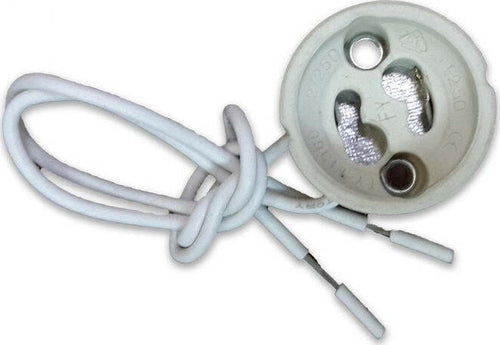V-TAC VT-7888 Portalampada GU10 in Ceramica con Cavo in Silicone (pz singolo) - SKU 3423 Illuminazione/Illuminazione per interni/Lampade/Basi per lampade Zencoccostore - Formia, Commerciovirtuoso.it