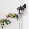 V-TAC VT-843 Lampada LED da Muro a Lanterna in Vetro con Portalampada E27 Colore Nero Opaco IP44 - SKU 8686 Illuminazione/Illuminazione per esterni/Lampade da parete Zencoccostore - Formia, Commerciovirtuoso.it