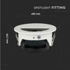 V-TAC-VT-884-PORTAFARETTO-ORIENTABILE-ROTONDO-SEMICERCHIO-DA-INCASSO-PER-LAMPADINE-GU10-E-GU5.3-COLORE-BIANCO---SKU-8599
