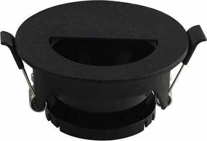 V-TAC VT-884 PORTAFARETTO ORIENTABILE ROTONDO SEMICERCHIO DA INCASSO PER LAMPADINE GU10 E GU5.3 COLORE NERO - SKU 8608 Illuminazione/Illuminazione per interni/Luci da incasso/Portafaretti da incasso Zencoccostore - Formia, Commerciovirtuoso.it