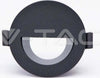 V-TAC VT-884 PORTAFARETTO ORIENTABILE ROTONDO SEMICERCHIO DA INCASSO PER LAMPADINE GU10 E GU5.3 COLORE NERO - SKU 8608 Illuminazione/Illuminazione per interni/Luci da incasso/Portafaretti da incasso Zencoccostore - Formia, Commerciovirtuoso.it