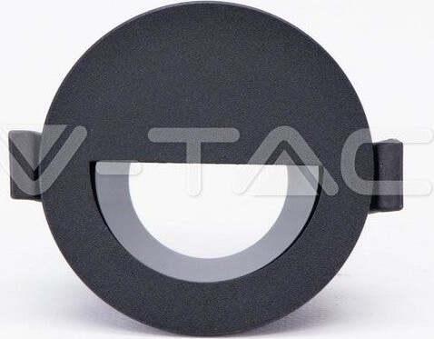 V-TAC VT-884 PORTAFARETTO ORIENTABILE ROTONDO SEMICERCHIO DA INCASSO PER LAMPADINE GU10 E GU5.3 COLORE NERO - SKU 8608 Illuminazione/Illuminazione per interni/Luci da incasso/Portafaretti da incasso Zencoccostore - Formia, Commerciovirtuoso.it