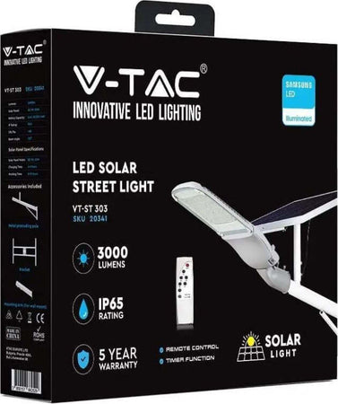 V-TAC-VT-ST-303-FARO-STRADALE-LED-CHIP-SAMSUNG-CON-PANNELLO-SOLARE-50W---SKU-20341