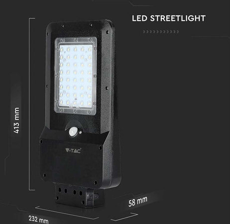 V-TAC-VT-ST15-LAMPADA-STRADALE-LED-15W-LAMPIONE-SMD-CON-PANNELLO-SOLARE---SKU-8549-/-8548