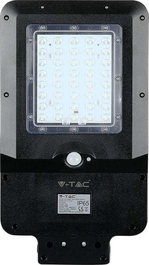 V-TAC-VT-ST15-LAMPADA-STRADALE-LED-15W-LAMPIONE-SMD-CON-PANNELLO-SOLARE---SKU-8549-/-8548