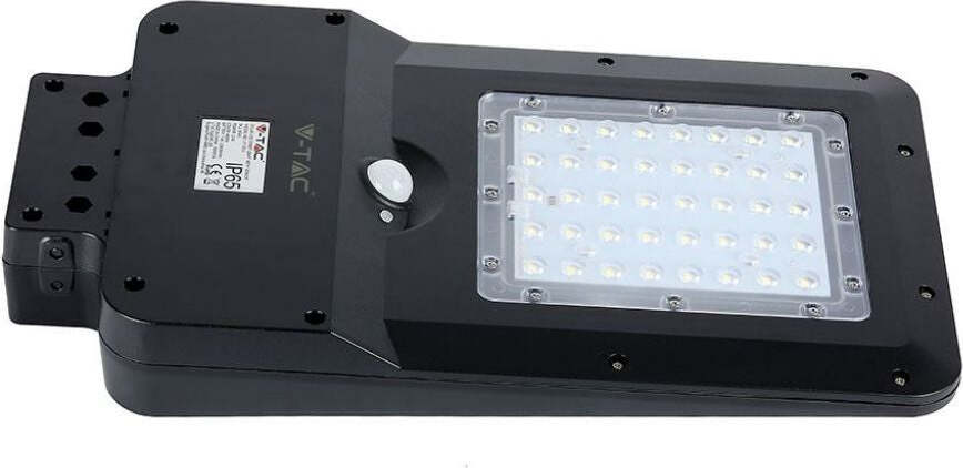 V-TAC-VT-ST15-LAMPADA-STRADALE-LED-15W-LAMPIONE-SMD-CON-PANNELLO-SOLARE---SKU-8549-/-8548