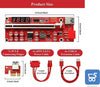 V013 PRO PCIE Riser per Scheda Video PCI Express X16 Extender SATA a 6pin